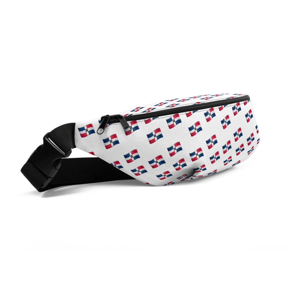 All-Over Emoji República Dominicana Flag Fanny Pack  - 2020 - DominicanGirlfriend.com - Frases Dominicanas - República Dominicana Lifestyle Graphic T-Shirts Streetwear & Accessories - New York - Bronx - Washington Heights - Miami - Florida - Boca Chica - USA - Dominican Clothing