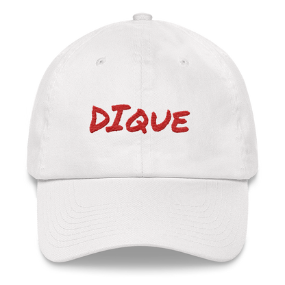 Dique Dad Hat  - 2020 - DominicanGirlfriend.com - Frases Dominicanas - República Dominicana Lifestyle Graphic T-Shirts Streetwear & Accessories - New York - Bronx - Washington Heights - Miami - Florida - Boca Chica - USA - Dominican Clothing