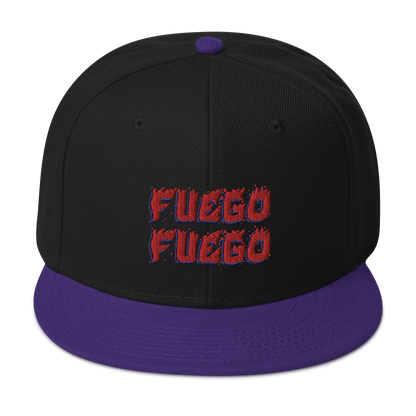 Fuego Snapback  - 2020 - DominicanGirlfriend.com - Frases Dominicanas - República Dominicana Lifestyle Graphic T-Shirts Streetwear & Accessories - New York - Bronx - Washington Heights - Miami - Florida - Boca Chica - USA - Dominican Clothing