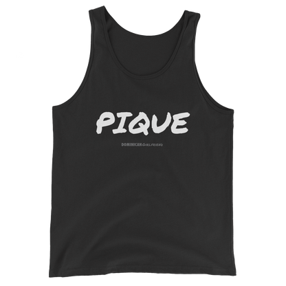 PIQUE Tank Top  - 2020 - DominicanGirlfriend.com - Frases Dominicanas - República Dominicana Lifestyle Graphic T-Shirts Streetwear & Accessories - New York - Bronx - Washington Heights - Miami - Florida - Boca Chica - USA - Dominican Clothing