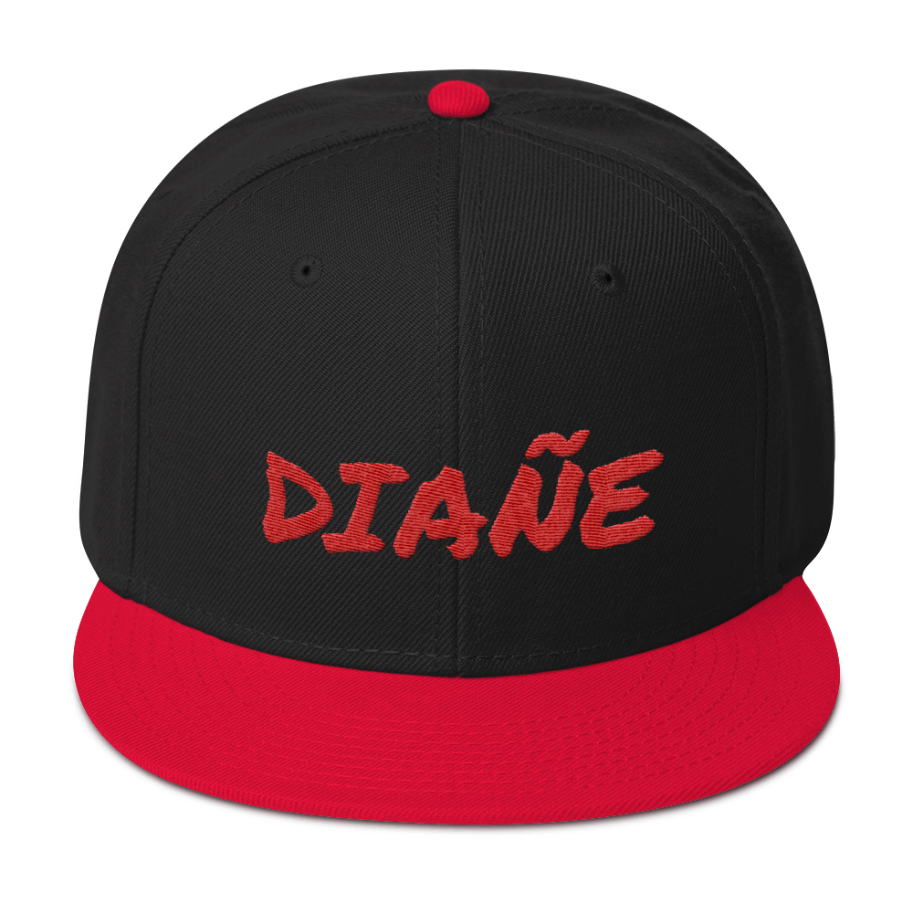Diañe Snapback Hat  - 2020 - DominicanGirlfriend.com - Frases Dominicanas - República Dominicana Lifestyle Graphic T-Shirts Streetwear & Accessories - New York - Bronx - Washington Heights - Miami - Florida - Boca Chica - USA - Dominican Clothing