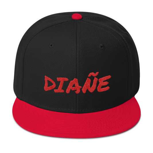 Diañe Snapback Hat  - 2020 - DominicanGirlfriend.com - Frases Dominicanas - República Dominicana Lifestyle Graphic T-Shirts Streetwear & Accessories - New York - Bronx - Washington Heights - Miami - Florida - Boca Chica - USA - Dominican Clothing
