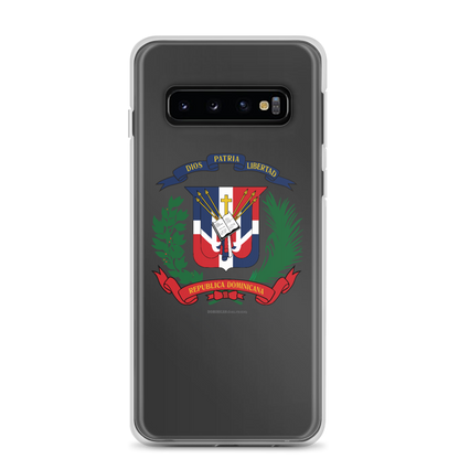 Escudo de la República Dominicana Samsung Case  - 2020 - DominicanGirlfriend.com - Frases Dominicanas - República Dominicana Lifestyle Graphic T-Shirts Streetwear & Accessories - New York - Bronx - Washington Heights - Miami - Florida - Boca Chica - USA - Dominican Clothing