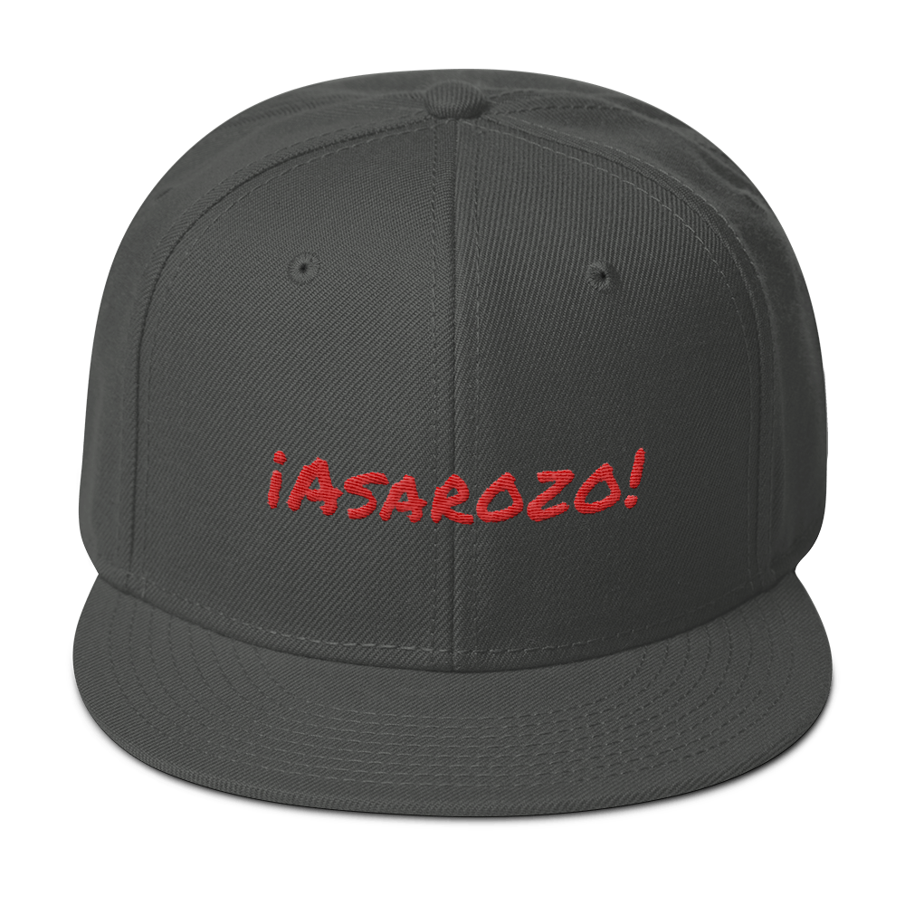¡Asaroso! Snapback Hat  - 2020 - DominicanGirlfriend.com - Frases Dominicanas - República Dominicana Lifestyle Graphic T-Shirts Streetwear & Accessories - New York - Bronx - Washington Heights - Miami - Florida - Boca Chica - USA - Dominican Clothing