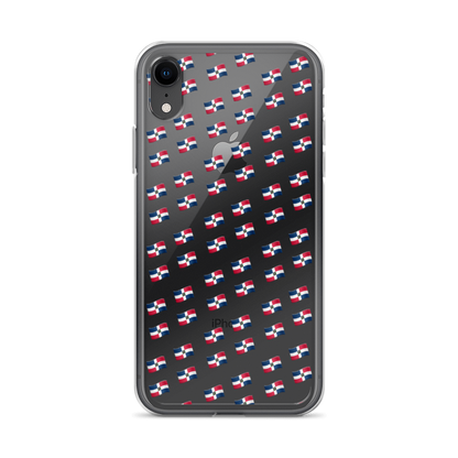 All-Over Emoji República Dominicana Flag iPhone Case  - 2020 - DominicanGirlfriend.com - Frases Dominicanas - República Dominicana Lifestyle Graphic T-Shirts Streetwear & Accessories - New York - Bronx - Washington Heights - Miami - Florida - Boca Chica - USA - Dominican Clothing