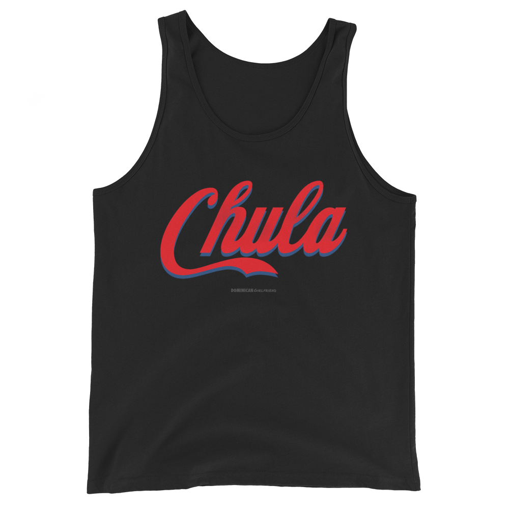 Chula Tank Top  - 2020 - DominicanGirlfriend.com - Frases Dominicanas - República Dominicana Lifestyle Graphic T-Shirts Streetwear & Accessories - New York - Bronx - Washington Heights - Miami - Florida - Boca Chica - USA - Dominican Clothing