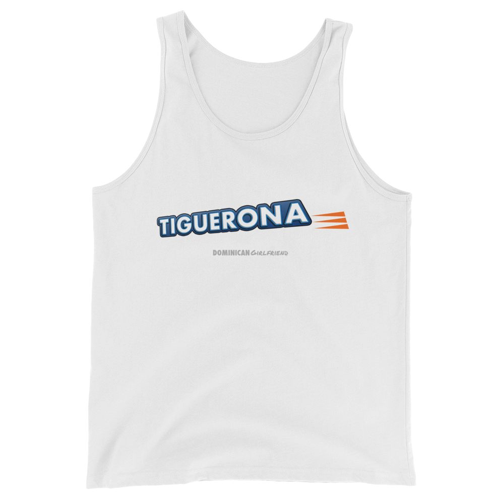 Tiguerona Tank Top  - 2020 - DominicanGirlfriend.com - Frases Dominicanas - República Dominicana Lifestyle Graphic T-Shirts Streetwear & Accessories - New York - Bronx - Washington Heights - Miami - Florida - Boca Chica - USA - Dominican Clothing