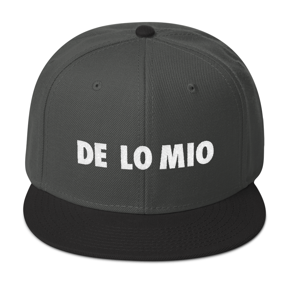 De Lio Mio Snapback Hat  - 2020 - DominicanGirlfriend.com - Frases Dominicanas - República Dominicana Lifestyle Graphic T-Shirts Streetwear & Accessories - New York - Bronx - Washington Heights - Miami - Florida - Boca Chica - USA - Dominican Clothing