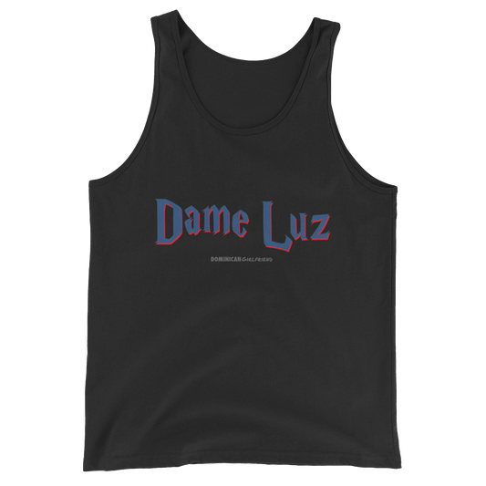 Dame Luz Tank Top  - 2020 - DominicanGirlfriend.com - Frases Dominicanas - República Dominicana Lifestyle Graphic T-Shirts Streetwear & Accessories - New York - Bronx - Washington Heights - Miami - Florida - Boca Chica - USA - Dominican Clothing