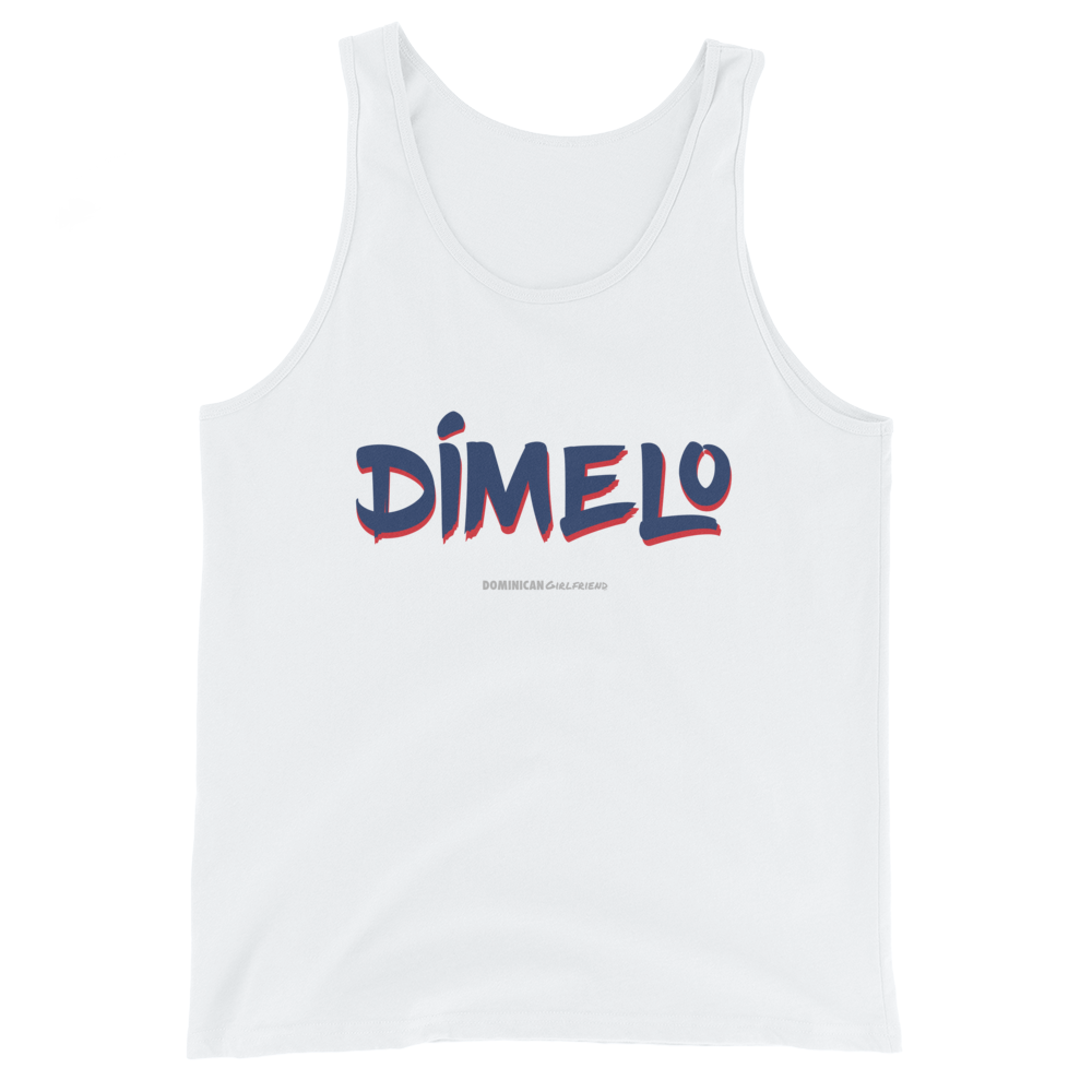 Dímelo Tank Top  - 2020 - DominicanGirlfriend.com - Frases Dominicanas - República Dominicana Lifestyle Graphic T-Shirts Streetwear & Accessories - New York - Bronx - Washington Heights - Miami - Florida - Boca Chica - USA - Dominican Clothing