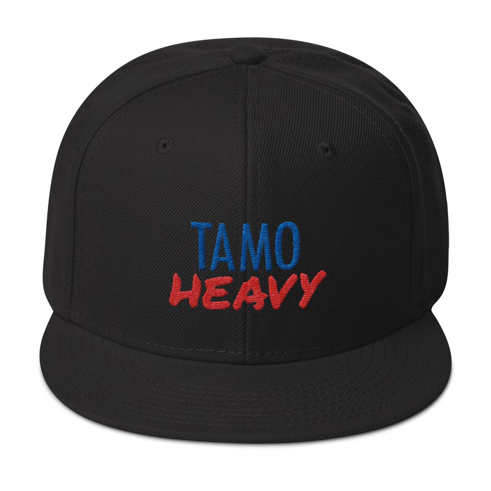 Tamo Heavy Snapback Hat  - 2020 - DominicanGirlfriend.com - Frases Dominicanas - República Dominicana Lifestyle Graphic T-Shirts Streetwear & Accessories - New York - Bronx - Washington Heights - Miami - Florida - Boca Chica - USA - Dominican Clothing