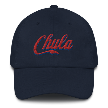 Chula Dad hat  - 2020 - DominicanGirlfriend.com - Frases Dominicanas - República Dominicana Lifestyle Graphic T-Shirts Streetwear & Accessories - New York - Bronx - Washington Heights - Miami - Florida - Boca Chica - USA - Dominican Clothing