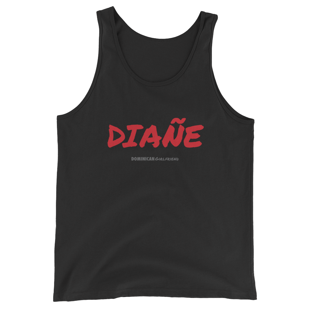 Diañe Tank Top  - 2020 - DominicanGirlfriend.com - Frases Dominicanas - República Dominicana Lifestyle Graphic T-Shirts Streetwear & Accessories - New York - Bronx - Washington Heights - Miami - Florida - Boca Chica - USA - Dominican Clothing
