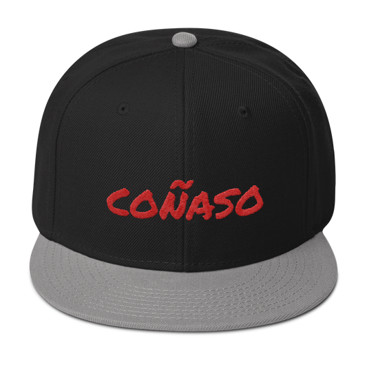 Coñaso Snapback Hat  - 2020 - DominicanGirlfriend.com - Frases Dominicanas - República Dominicana Lifestyle Graphic T-Shirts Streetwear & Accessories - New York - Bronx - Washington Heights - Miami - Florida - Boca Chica - USA - Dominican Clothing