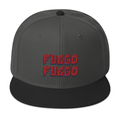 Fuego Snapback  - 2020 - DominicanGirlfriend.com - Frases Dominicanas - República Dominicana Lifestyle Graphic T-Shirts Streetwear & Accessories - New York - Bronx - Washington Heights - Miami - Florida - Boca Chica - USA - Dominican Clothing