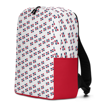 All-Over Emoji República Dominicana Flag Minimalist Backpack  - 2020 - DominicanGirlfriend.com - Frases Dominicanas - República Dominicana Lifestyle Graphic T-Shirts Streetwear & Accessories - New York - Bronx - Washington Heights - Miami - Florida - Boca Chica - USA - Dominican Clothing