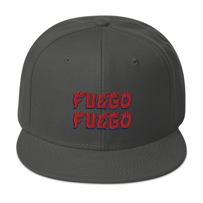 Fuego Snapback  - 2020 - DominicanGirlfriend.com - Frases Dominicanas - República Dominicana Lifestyle Graphic T-Shirts Streetwear & Accessories - New York - Bronx - Washington Heights - Miami - Florida - Boca Chica - USA - Dominican Clothing