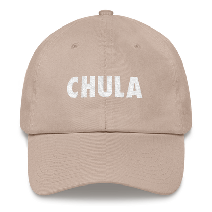 Chula Dad Hat  - 2020 - DominicanGirlfriend.com - Frases Dominicanas - República Dominicana Lifestyle Graphic T-Shirts Streetwear & Accessories - New York - Bronx - Washington Heights - Miami - Florida - Boca Chica - USA - Dominican Clothing