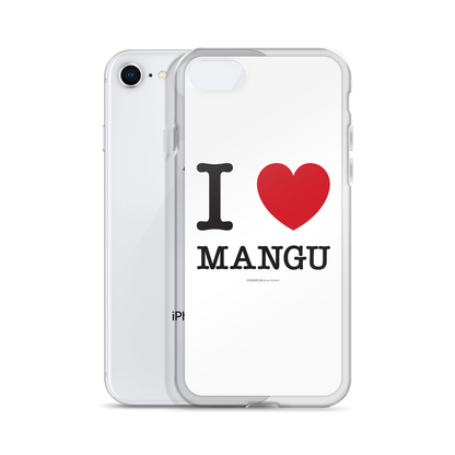 I Love Mangu iPhone Case  - 2020 - DominicanGirlfriend.com - Frases Dominicanas - República Dominicana Lifestyle Graphic T-Shirts Streetwear & Accessories - New York - Bronx - Washington Heights - Miami - Florida - Boca Chica - USA - Dominican Clothing