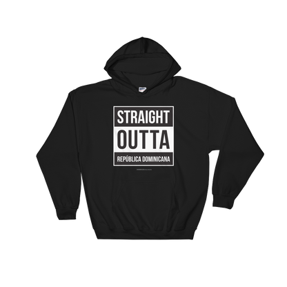 Straight Outta República Dominicana Unisex Hoodie  - 2020 - DominicanGirlfriend.com - Frases Dominicanas - República Dominicana Lifestyle Graphic T-Shirts Streetwear & Accessories - New York - Bronx - Washington Heights - Miami - Florida - Boca Chica - USA - Dominican Clothing