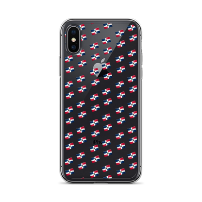 All-Over Emoji República Dominicana Flag iPhone Case  - 2020 - DominicanGirlfriend.com - Frases Dominicanas - República Dominicana Lifestyle Graphic T-Shirts Streetwear & Accessories - New York - Bronx - Washington Heights - Miami - Florida - Boca Chica - USA - Dominican Clothing