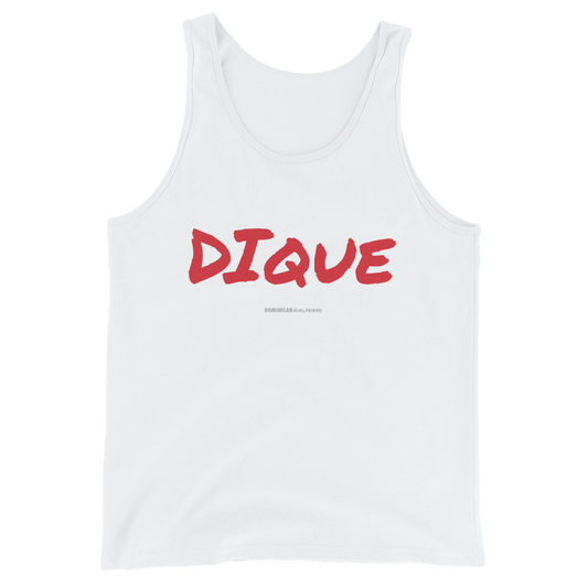 Dique Tank Top  - 2020 - DominicanGirlfriend.com - Frases Dominicanas - República Dominicana Lifestyle Graphic T-Shirts Streetwear & Accessories - New York - Bronx - Washington Heights - Miami - Florida - Boca Chica - USA - Dominican Clothing