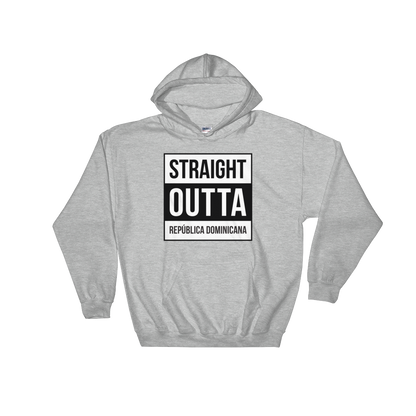 Straight Outta República Dominicana Unisex Hoodie  - 2020 - DominicanGirlfriend.com - Frases Dominicanas - República Dominicana Lifestyle Graphic T-Shirts Streetwear & Accessories - New York - Bronx - Washington Heights - Miami - Florida - Boca Chica - USA - Dominican Clothing