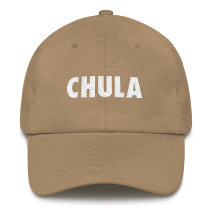 Chula Dad Hat  - 2020 - DominicanGirlfriend.com - Frases Dominicanas - República Dominicana Lifestyle Graphic T-Shirts Streetwear & Accessories - New York - Bronx - Washington Heights - Miami - Florida - Boca Chica - USA - Dominican Clothing