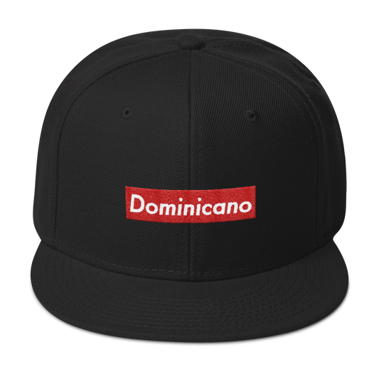 Dominicano Snapback Hat  - 2020 - DominicanGirlfriend.com - Frases Dominicanas - República Dominicana Lifestyle Graphic T-Shirts Streetwear & Accessories - New York - Bronx - Washington Heights - Miami - Florida - Boca Chica - USA - Dominican Clothing