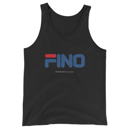 Fino Tank Top  - 2020 - DominicanGirlfriend.com - Frases Dominicanas - República Dominicana Lifestyle Graphic T-Shirts Streetwear & Accessories - New York - Bronx - Washington Heights - Miami - Florida - Boca Chica - USA - Dominican Clothing
