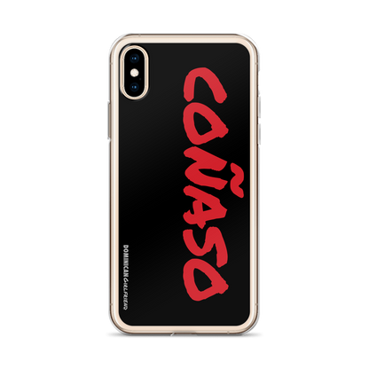 Coñaso iPhone Case  - 2020 - DominicanGirlfriend.com - Frases Dominicanas - República Dominicana Lifestyle Graphic T-Shirts Streetwear & Accessories - New York - Bronx - Washington Heights - Miami - Florida - Boca Chica - USA - Dominican Clothing