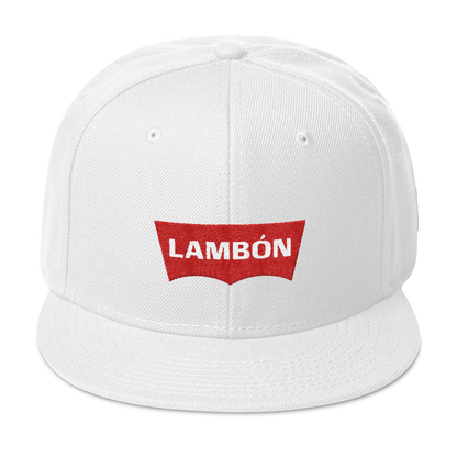 Lambón Snapback Hat  - 2020 - DominicanGirlfriend.com - Frases Dominicanas - República Dominicana Lifestyle Graphic T-Shirts Streetwear & Accessories - New York - Bronx - Washington Heights - Miami - Florida - Boca Chica - USA - Dominican Clothing