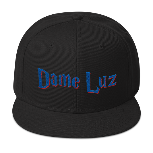 Dame Luz Snapback Hat  - 2020 - DominicanGirlfriend.com - Frases Dominicanas - República Dominicana Lifestyle Graphic T-Shirts Streetwear & Accessories - New York - Bronx - Washington Heights - Miami - Florida - Boca Chica - USA - Dominican Clothing