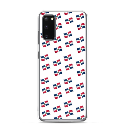 All-Over Emoji República Dominicana Flag Samsung Case  - 2020 - DominicanGirlfriend.com - Frases Dominicanas - República Dominicana Lifestyle Graphic T-Shirts Streetwear & Accessories - New York - Bronx - Washington Heights - Miami - Florida - Boca Chica - USA - Dominican Clothing