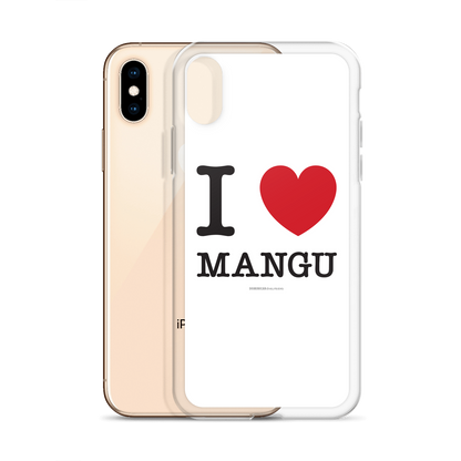 I Love Mangu iPhone Case  - 2020 - DominicanGirlfriend.com - Frases Dominicanas - República Dominicana Lifestyle Graphic T-Shirts Streetwear & Accessories - New York - Bronx - Washington Heights - Miami - Florida - Boca Chica - USA - Dominican Clothing