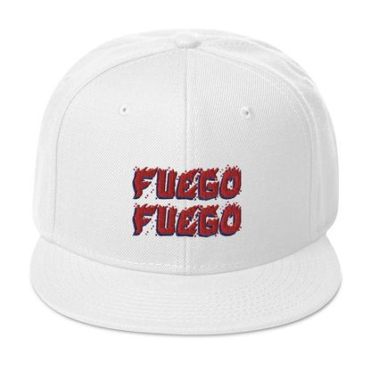 Fuego Snapback  - 2020 - DominicanGirlfriend.com - Frases Dominicanas - República Dominicana Lifestyle Graphic T-Shirts Streetwear & Accessories - New York - Bronx - Washington Heights - Miami - Florida - Boca Chica - USA - Dominican Clothing