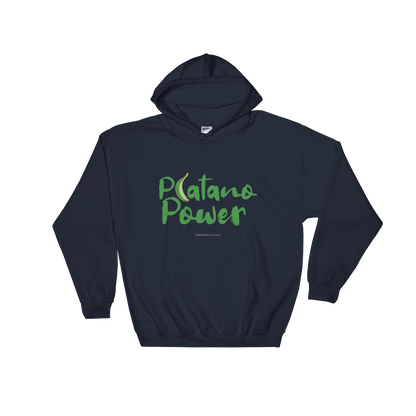 Platano Power Unisex Hoodie  - 2020 - DominicanGirlfriend.com - Frases Dominicanas - República Dominicana Lifestyle Graphic T-Shirts Streetwear & Accessories - New York - Bronx - Washington Heights - Miami - Florida - Boca Chica - USA - Dominican Clothing