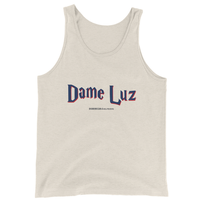 Dame Luz Tank Top  - 2020 - DominicanGirlfriend.com - Frases Dominicanas - República Dominicana Lifestyle Graphic T-Shirts Streetwear & Accessories - New York - Bronx - Washington Heights - Miami - Florida - Boca Chica - USA - Dominican Clothing