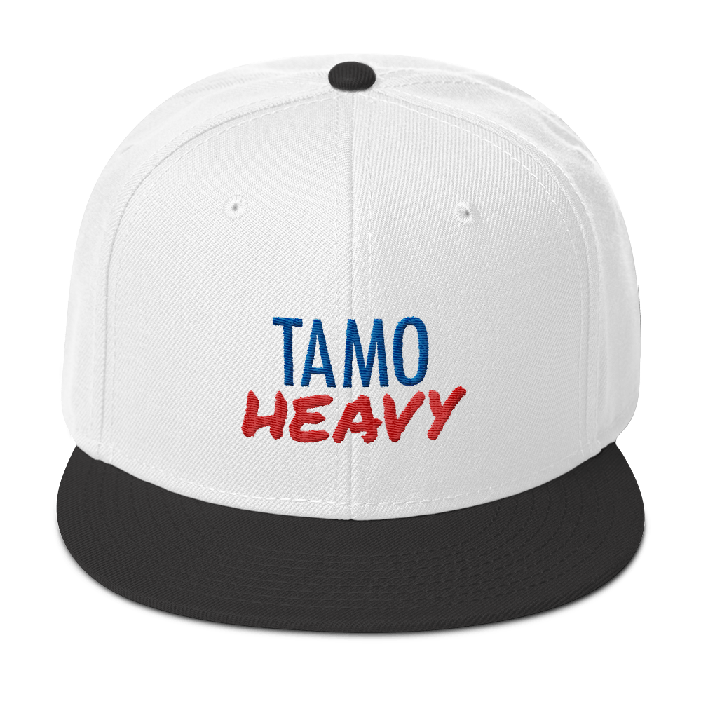 Tamo Heavy Snapback Hat  - 2020 - DominicanGirlfriend.com - Frases Dominicanas - República Dominicana Lifestyle Graphic T-Shirts Streetwear & Accessories - New York - Bronx - Washington Heights - Miami - Florida - Boca Chica - USA - Dominican Clothing