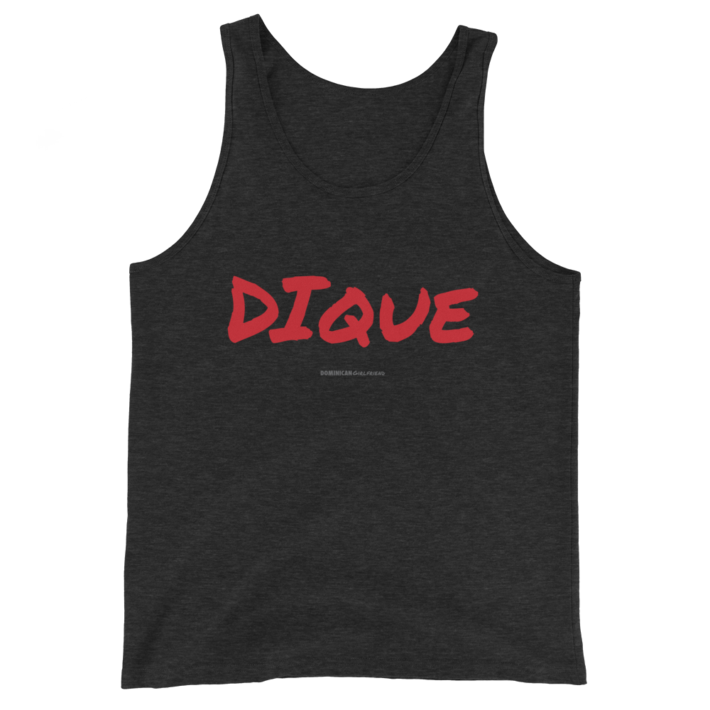 Dique Tank Top  - 2020 - DominicanGirlfriend.com - Frases Dominicanas - República Dominicana Lifestyle Graphic T-Shirts Streetwear & Accessories - New York - Bronx - Washington Heights - Miami - Florida - Boca Chica - USA - Dominican Clothing