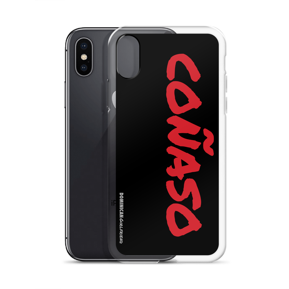 Coñaso iPhone Case  - 2020 - DominicanGirlfriend.com - Frases Dominicanas - República Dominicana Lifestyle Graphic T-Shirts Streetwear & Accessories - New York - Bronx - Washington Heights - Miami - Florida - Boca Chica - USA - Dominican Clothing