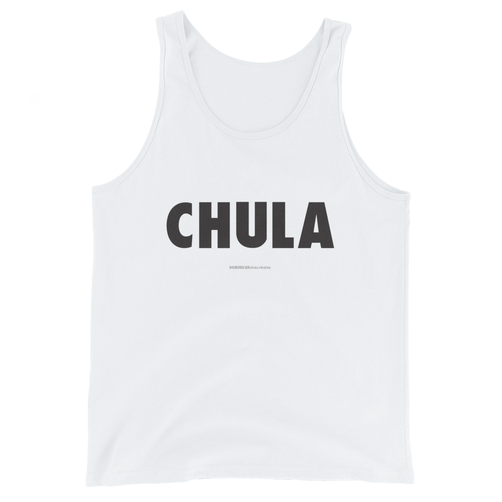 Chula Tank Top  - 2020 - DominicanGirlfriend.com - Frases Dominicanas - República Dominicana Lifestyle Graphic T-Shirts Streetwear & Accessories - New York - Bronx - Washington Heights - Miami - Florida - Boca Chica - USA - Dominican Clothing