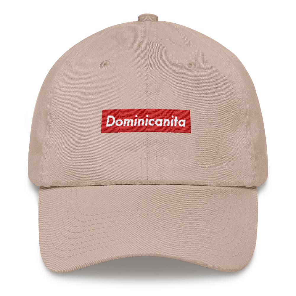 Dominicanita Dad Hat  - 2020 - DominicanGirlfriend.com - Frases Dominicanas - República Dominicana Lifestyle Graphic T-Shirts Streetwear & Accessories - New York - Bronx - Washington Heights - Miami - Florida - Boca Chica - USA - Dominican Clothing