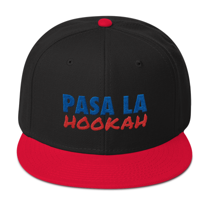Pasa La Hookah Snapback Hat  - 2020 - DominicanGirlfriend.com - Frases Dominicanas - República Dominicana Lifestyle Graphic T-Shirts Streetwear & Accessories - New York - Bronx - Washington Heights - Miami - Florida - Boca Chica - USA - Dominican Clothing