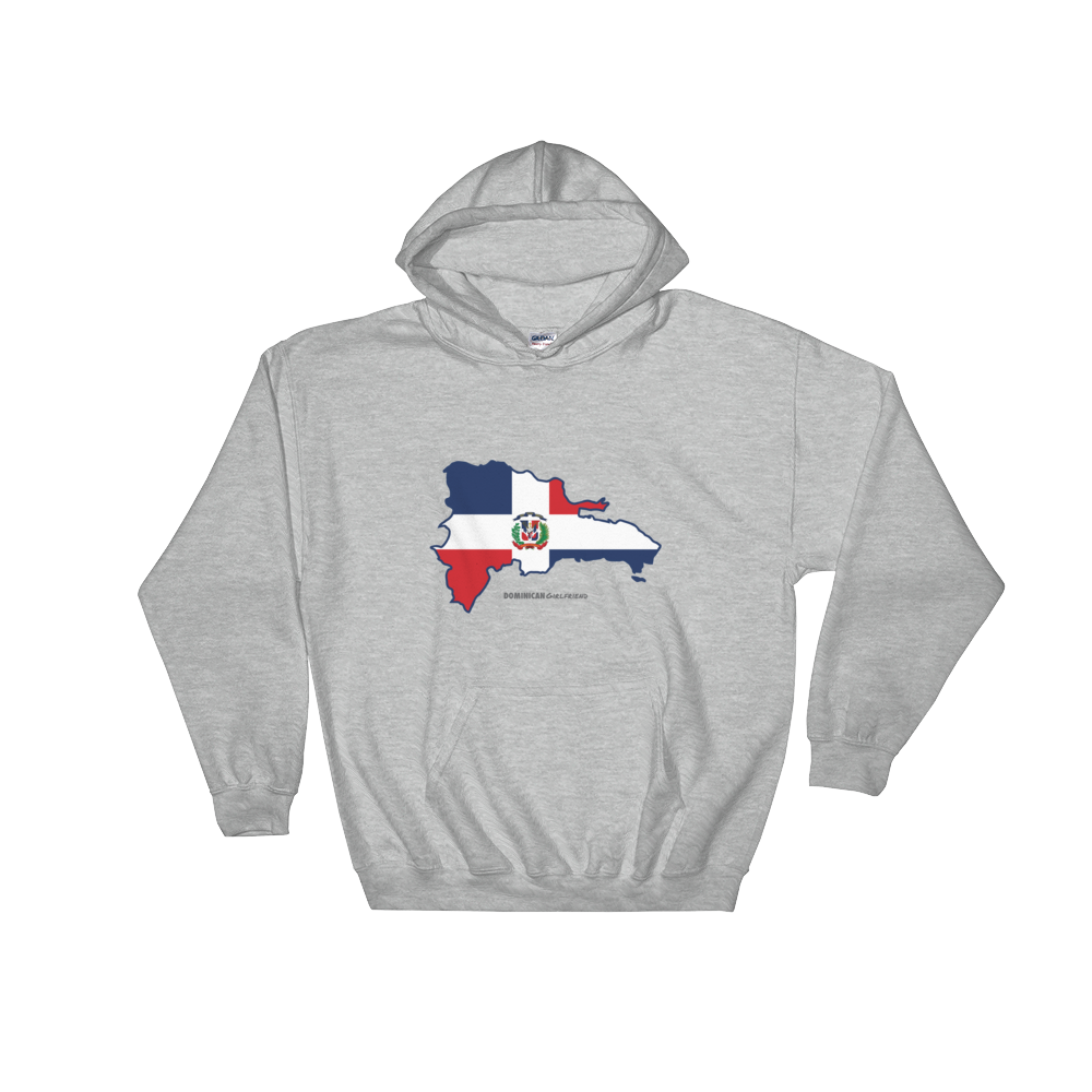 Republica Dominicana Unisex Hoodie  - 2020 - DominicanGirlfriend.com - Frases Dominicanas - República Dominicana Lifestyle Graphic T-Shirts Streetwear & Accessories - New York - Bronx - Washington Heights - Miami - Florida - Boca Chica - USA - Dominican Clothing