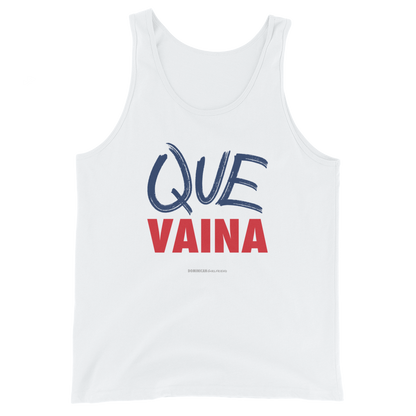 Que Vaina Tank Top  - 2020 - DominicanGirlfriend.com - Frases Dominicanas - República Dominicana Lifestyle Graphic T-Shirts Streetwear & Accessories - New York - Bronx - Washington Heights - Miami - Florida - Boca Chica - USA - Dominican Clothing
