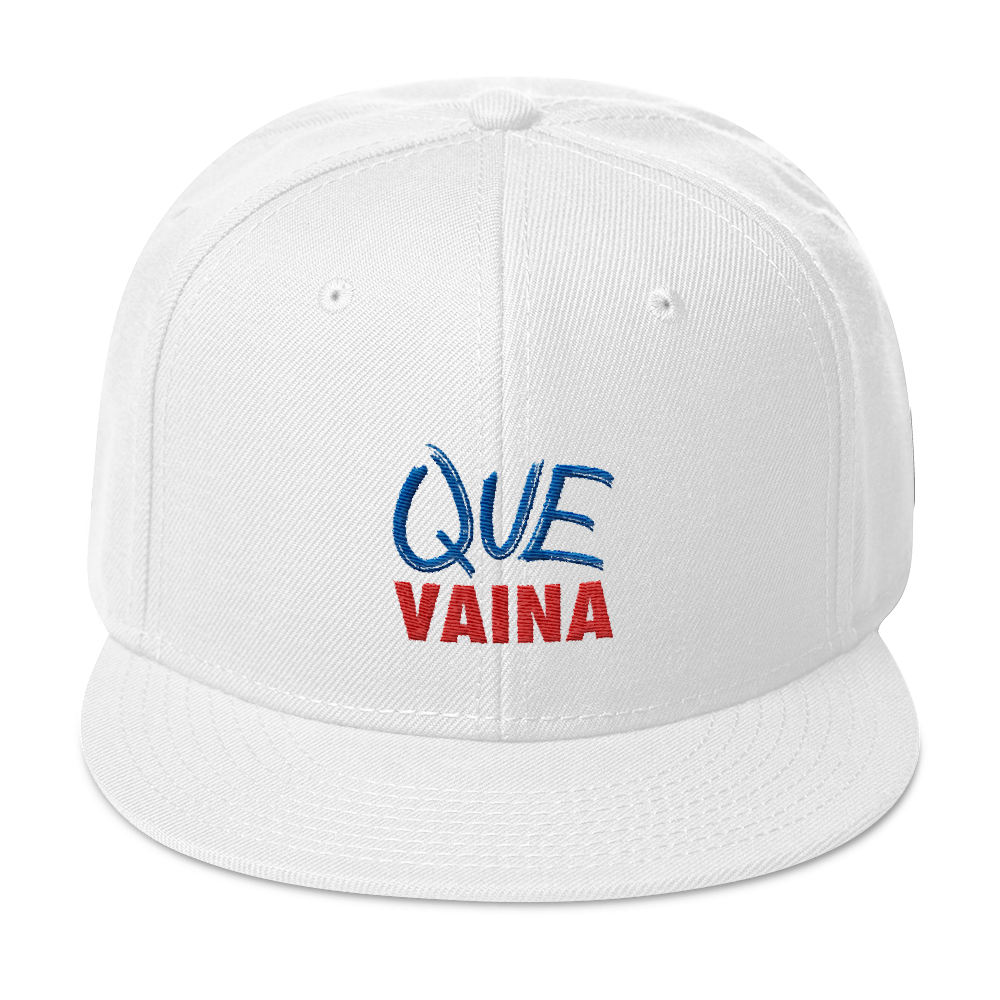 Que Vaina Snapback Hat  - 2020 - DominicanGirlfriend.com - Frases Dominicanas - República Dominicana Lifestyle Graphic T-Shirts Streetwear & Accessories - New York - Bronx - Washington Heights - Miami - Florida - Boca Chica - USA - Dominican Clothing