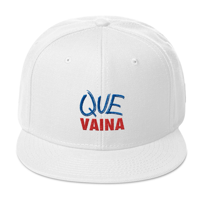 Que Vaina Snapback Hat  - 2020 - DominicanGirlfriend.com - Frases Dominicanas - República Dominicana Lifestyle Graphic T-Shirts Streetwear & Accessories - New York - Bronx - Washington Heights - Miami - Florida - Boca Chica - USA - Dominican Clothing