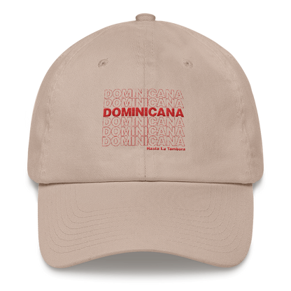 Dominicana Hasta La Tambora Dad hat  - 2020 - DominicanGirlfriend.com - Frases Dominicanas - República Dominicana Lifestyle Graphic T-Shirts Streetwear & Accessories - New York - Bronx - Washington Heights - Miami - Florida - Boca Chica - USA - Dominican Clothing