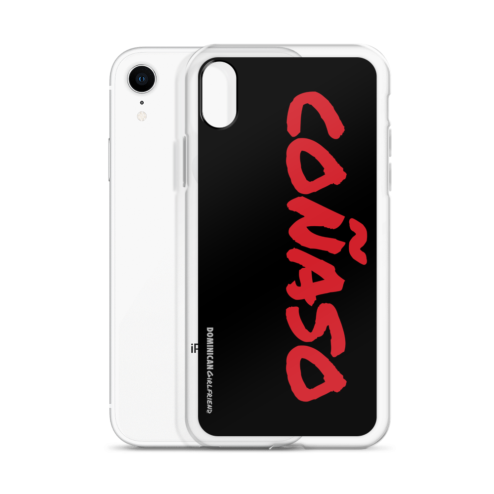 Coñaso iPhone Case  - 2020 - DominicanGirlfriend.com - Frases Dominicanas - República Dominicana Lifestyle Graphic T-Shirts Streetwear & Accessories - New York - Bronx - Washington Heights - Miami - Florida - Boca Chica - USA - Dominican Clothing